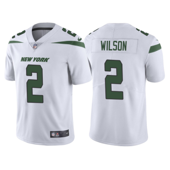 New York Jets #2 Zach Wilson White Stitched Jerse