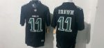 Philadelphia Eagles #11 A.J. Brown Black Stitched Jersey