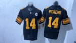 Pittsburgh Steelers #14 George Pickens Black Stitched Jersey
