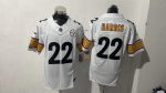 Pittsburgh Steelers #22 Najee Harris White Stitched Jersey