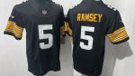 Pittsburgh Steelers #5 Jalen Ramsey Black Stitched Jersey
