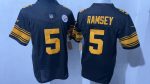 Pittsburgh Steelers #5 Jalen Ramsey Black Stitched Jersey (2)