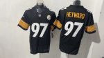 Pittsburgh Steelers #97 Cameron Heyward Black Stitched Jersey