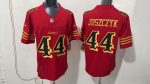 San Francisco 49ers #44 Kyle Juszczyk Red Faithful Stitched Jersey