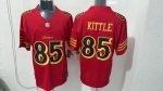 San Francisco 49ers #85 George Kittle Red Faithful Stitched Jersey