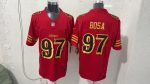 San Francisco 49ers #97 Nick Bosa Red Faithful Stitched Jersey