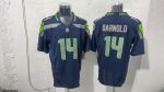 Seattle Seahawks #14 Sam Darnold College Navy Stitched Jersey
