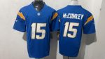 Stitched Los Angeles Chargers McConkey 15 Blue Jersey