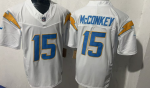 Stitched Los Angeles Chargers McConkey 15 White Jersey