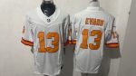 Tampa Bay Buccaneers #13 Evans white Throwback Stitched Jersey