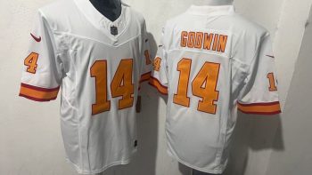 Tampa Bay Buccaneers #14 Godwin White Stitched Jersey