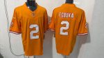 Tampa Bay Buccaneers #2 Egbuka Orange Stitched Jersey