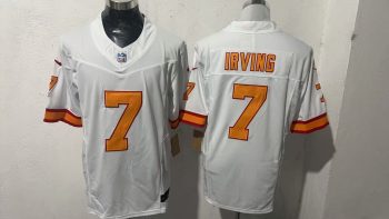 Tampa Bay Buccaneers #7 Irving White Stitched Jersey