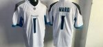 Tennessee Titans #1 Ward White Stitched Jersey