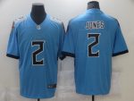Tennessee Titans #2 Jones Light Blue Stitched Jersey