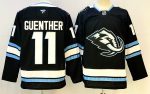 Utah Mammoth #11 Guenther Black stitched hockey jersey