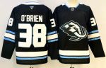Utah Mammoth #38 O’Brien Black stitched hockey jersey