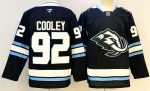 Utah Mammoth #92 Cooley Black stitched hockey jersey