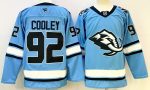 Utah Mammoth #92 Cooley Light Blue stitched hockey jersey