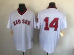 Vintage Boston Red Sox #14 Jim Rice Stitched White Baseball Jersey Throwback Edition