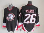 Vintage Buffalo Sabres #26 VANEK Stitched Black Hockey Jersey