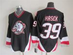 Vintage Buffalo Sabres #39 HASEK Stitched Black Hockey Jersey