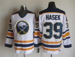 Vintage Buffalo Sabres #39 HASEK Stitched White Hockey Jersey