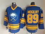 Vintage Buffalo Sabres #89 MOGILNY Stitched Blue Hockey Jersey