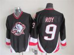 Vintage Buffalo Sabres #9 ROY Stitched Black Hockey Jersey