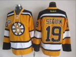 Vintage CCM Boston Bruins #19 SEGUIN Stitched Gold Hockey Jersey