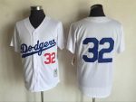Vintage Los Angeles Dodgers #32 Stitched White Baseball Jersey Throwback Edition
