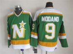 Vintage Minnesota North Stars #9 MODANO Stitched Green Hockey Jersey (2)