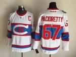 Vintage Montreal Canadiens #67 PACIORETTY Stitched White-Red-Blue Hockey Jersey Throwback Edition