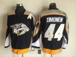 Vintage Nashville Predators #44 Kimmo Timonen Stitched Dark Blue Hockey Jersey Throwback Edition