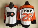 Vintage Philadelphia Flyers #16 CLARKE stitched Orange-White-Black Hockey Jersey Throwback Edition (4)
