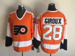 Vintage Philadelphia Flyers #28 GIROUX stitched Orange-White-Black Hockey Jersey Throwback Edition (2)