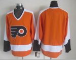 Vintage Philadelphia Flyers stitched Orange-White-Black Hockey Jersey Throwback Edition