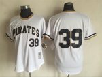 Vintage Pittsburgh Pirates #39 Dave Parker Stitched White Baseball Jersey Throwback Edition