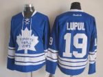 Vintage Toronto Maple Leafs #19 LUPUL stitched Blue-White Hockey Jersey Throwback Edition