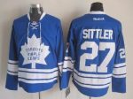 Vintage Toronto Maple Leafs #27 SITTLER stitched Blue-White Hockey Jersey Throwback Edition (4)