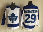 Vintage Toronto Maple Leafs #29 PALMATEER stitched White-Blue Hockey Jersey Throwback Edition