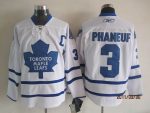 Vintage Toronto Maple Leafs #3 PHANEUF stitched White-Blue Hockey Jersey Throwback Edition