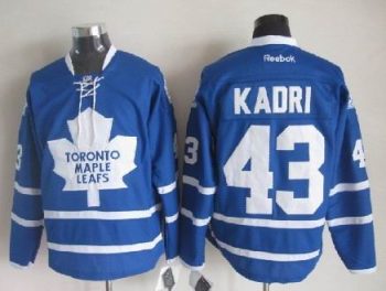 Vintage Toronto Maple Leafs #43 KADRI stitched Blue-White Hockey Jersey Throwback Edition (2)