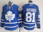 Vintage Toronto Maple Leafs #81 KESSEL stitched Blue-White Hockey Jersey Throwback Edition
