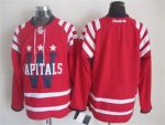 Vintage Washington Capitals Blank Stitched Red Hockey Jersey Throwback Edition