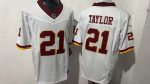 Washington Commanders 21 Sean Taylor White Stitched Jersey